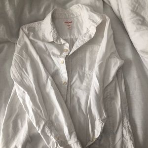 Boys White Button Up